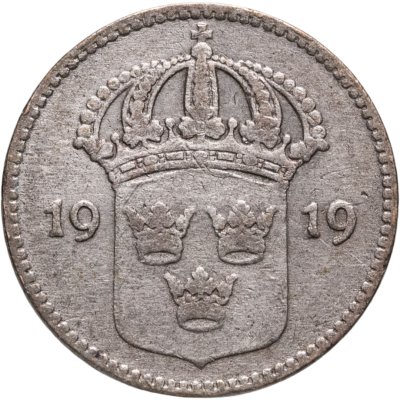 купить Швеция 10 эре (ore) 1919
