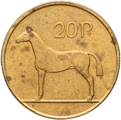 купить Ирландия 20 пенсов (pence) 1992