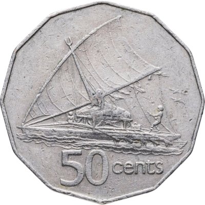 купить Фиджи 50 центов (cents) 1987