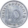 Купить Германия, Третий рейх 10 рейхспфеннигов (reichspfennig) 1943 А