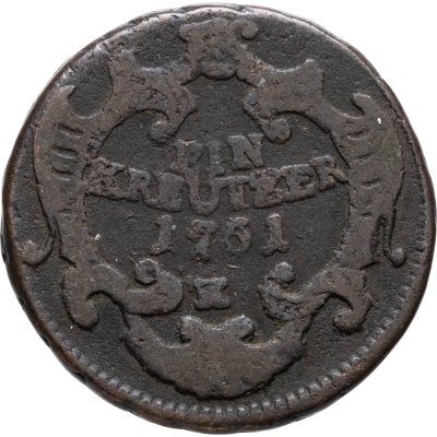 купить Австрия 1 крейцер (kreuizer) 1761 Мария Терезия