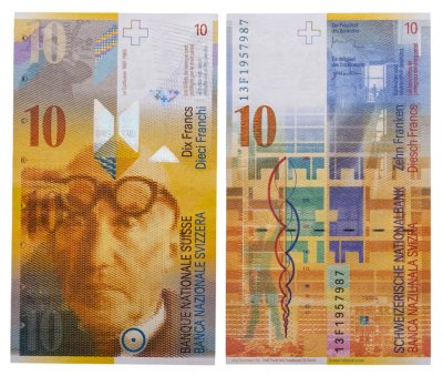 купить Швейцария 10 франков 2013