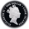 Купить Острова Кука 1 доллар 2004 Proof «150 лет первому паровозу Австралии»