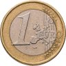 Купить Нидерланды 1 евро (euro) 2001