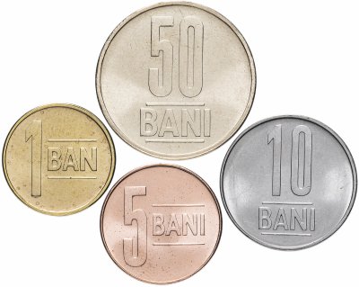 купить Румыния набор монет 2017-2018 (4 штуки, UNC)