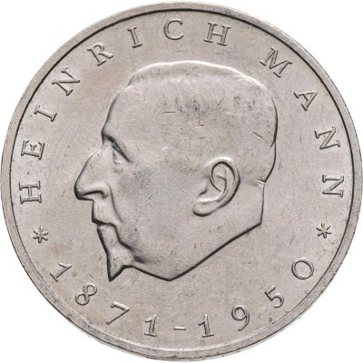 купить Германия (ГДР) 20 марок 1971 "100 лет со дня рождения Генриха Манна"