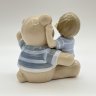 Купить Статуэтка "Мальчик с медвежонком" Valerio Sole, керамика, Италия, 2025 г.