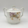 Купить Сахарница, украшенная цветочным декором, фарфор, деколь, Западная Европа, 1890-1918 гг.