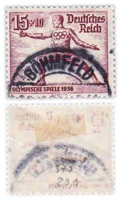 купить Германия, Третий Рейх 15+10 рейхспфеннигов 1936 "Летние олимпийские игры"