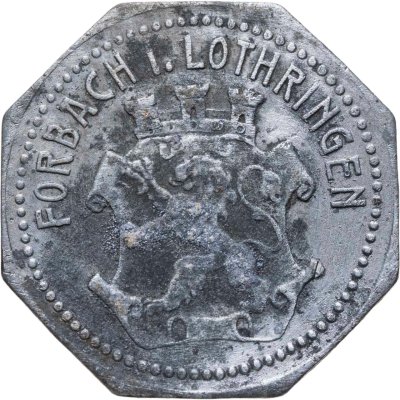 купить Германия (нотгельды) 10 пфеннигов 1918 "Город Форбах"