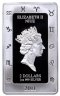 Купить Ниуэ 2 доллара 2011 Proof "Знаки Зодиака - Лев" в буклете