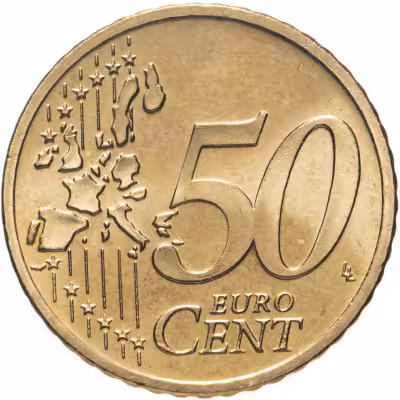 купить Германия 50 евроцентов (cents) 2002 A знак монетного двора: "A" - Берлин