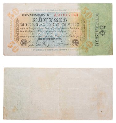 купить Германия 50000000000 марок 1923