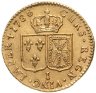 Купить Франция 1 луидор (louis d'Or) 1786 с портретом Людовика XVI