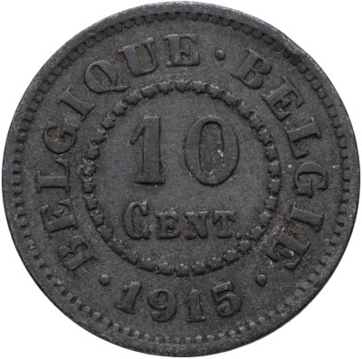 купить Бельгия 10 сантимов (centimes) 1915
