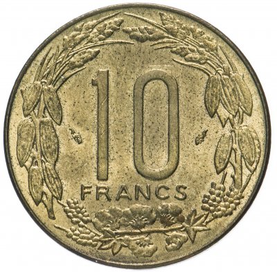 купить Центральная Африка (BEAC) 10 франков 1975