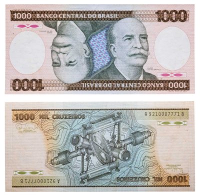 купить Бразилия 1000 крузейро 1978