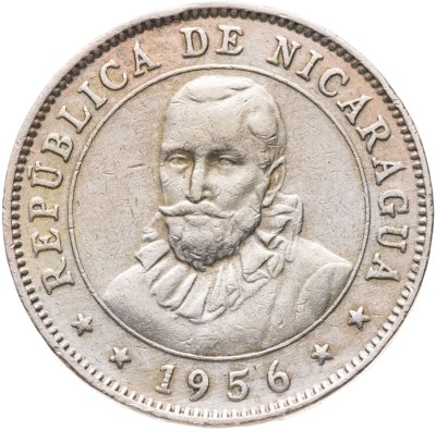 купить Никарагуа 10 сентаво (centavos) 1956