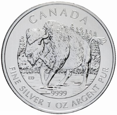 купить Канада 5 долларов (dollars) 2013 "Дикая фауна Канады: Лесной бизон"