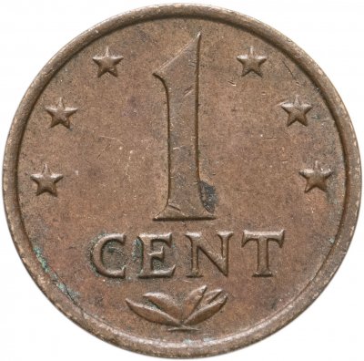 купить Нидерландские Антильские острова 1 цент (cent) 1970-1978, случайная дата