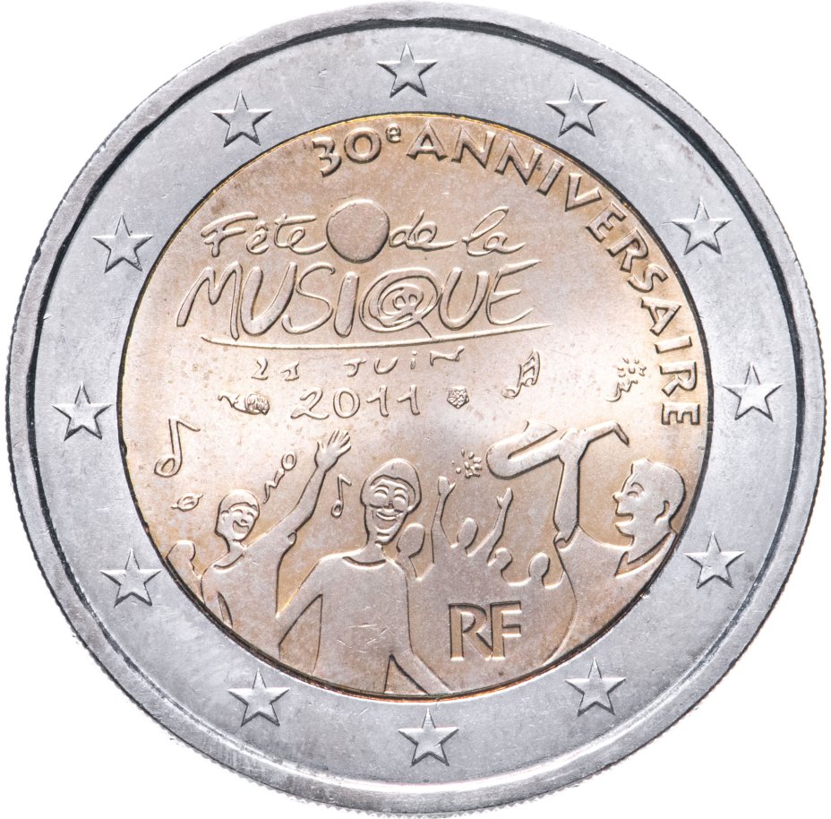 Монеты евро франции. 2 Евро монета. Монета 2 евро Франция. 2 Евро 2011. Монеты Франции 2 евро 2011 год.