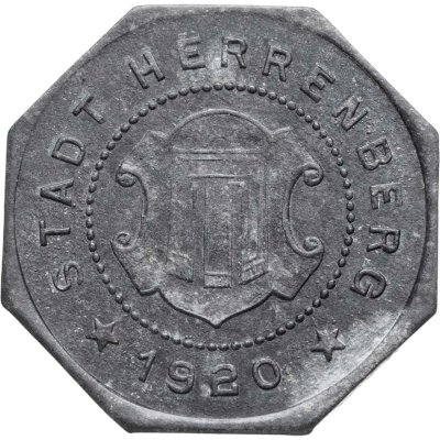 купить Германия "Херренберг" 50 пфеннигов 1917 нотгельд