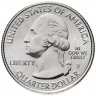 Купить США 1/4 доллара (25 центов, квотер) 2020 D — "Национальный исторический парк и экологический заповедник Бухта Солёной реки" (53-й парк)