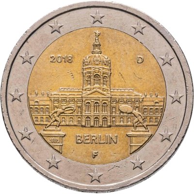 купить Германия 2 евро (euro) 2018 А Дворец Шарлоттенбург