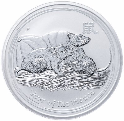 купить Австралия 8 долларов 2008 "Год крысы"