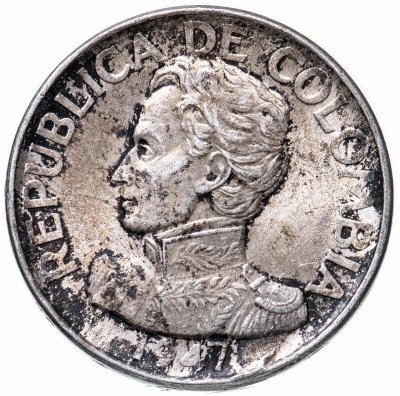 купить Колумбия 50 сентаво (centavos) 1947