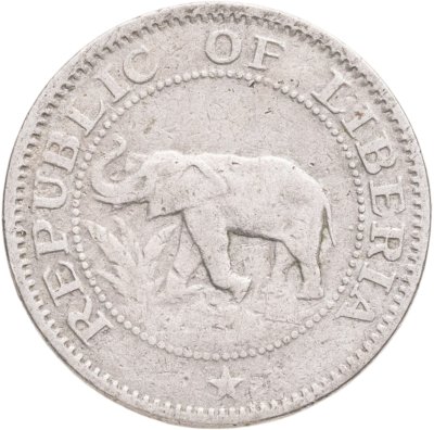 купить Либерия 5 центов (cents) 1960