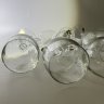 Купить Набор из 6 бесцветных бокалов для вина, "Bohemian glass", хрусталь, Чехословакия, 1970-1990 гг.