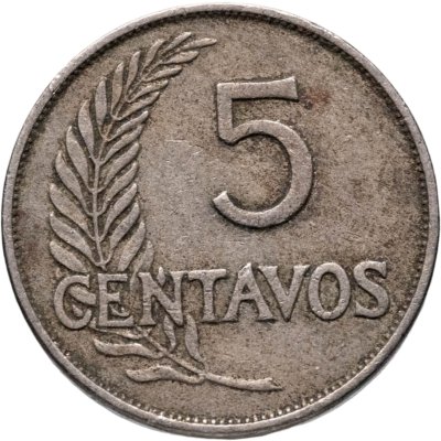 купить Перу 5 сентаво (centavos) 1934-1937 (случайный год)