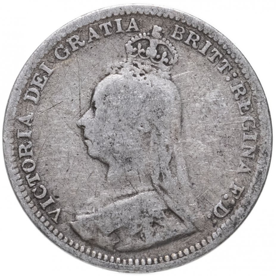 купить Великобритания 3 пенса (pence) 1890