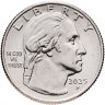 Купить США 1/4 доллара (25 центов, квотер) 2025 P "Американские женщины - спортсменка Алтея Гибсон"