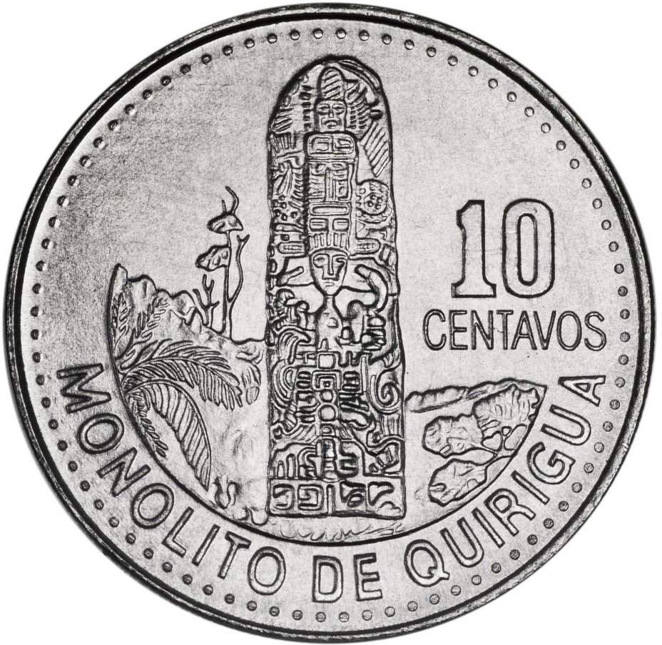 купить Гватемала 10 сентаво 2009