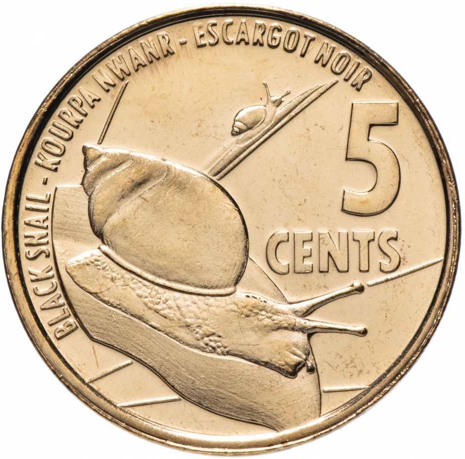 купить Сейшелы 5 центов (cents) 2016