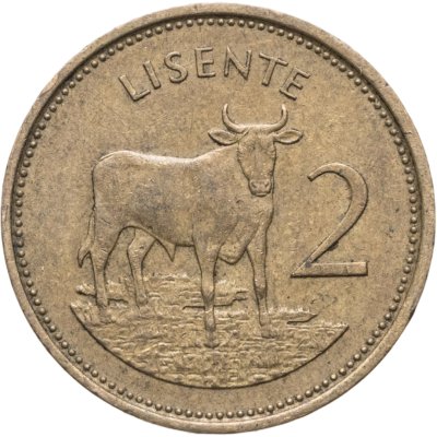 купить Лесото 2 лисенте (lisente) 1979
