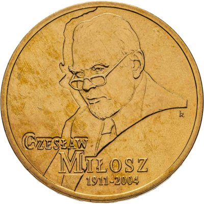 купить Польша 2 злотых 2011 "100 лет со дня рождения Чеслава Милоша"