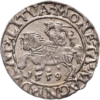 купить Литва, 1/2 гроша (полугрош) 1559 Сигизмунд II Август