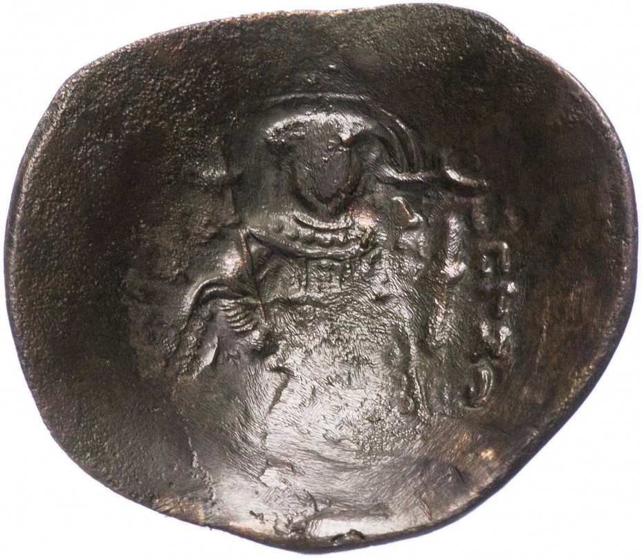 купить Византия, Исаак II Ангел 1185–1195 гг аспрон трахи, сцефатная