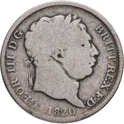 купить Великобритания 1 шиллинг (shilling) 1820