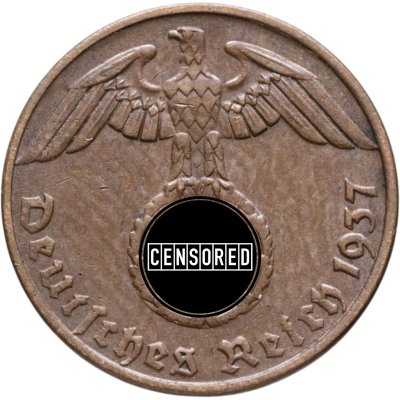 купить Германия (Третий рейх) 1 рейхспфенниг (reichspfennig) 1937 A
