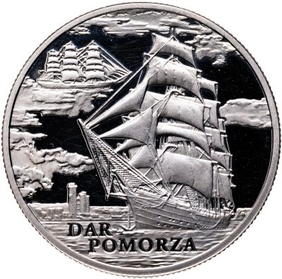 купить Беларусь 1 рубль 2009 Парусные корабли - "Дар Поморья"