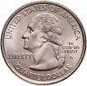 Купить США 25 центов (квотер, 1/4 доллара, quarter dollar) 2001 D Нью-Йорк (New York)