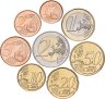 Купить Кипр годовой набор монет евро 2020 (8 штук)