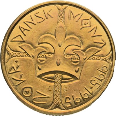 купить Дания 20 крон (kroner) 1995 "1000 лет чеканке Датских монет"