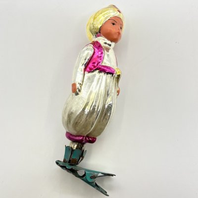 купить Игрушка елочная на прищепке "Маленький Мук", стекло, роспись, СССР, 1950-1960 гг.