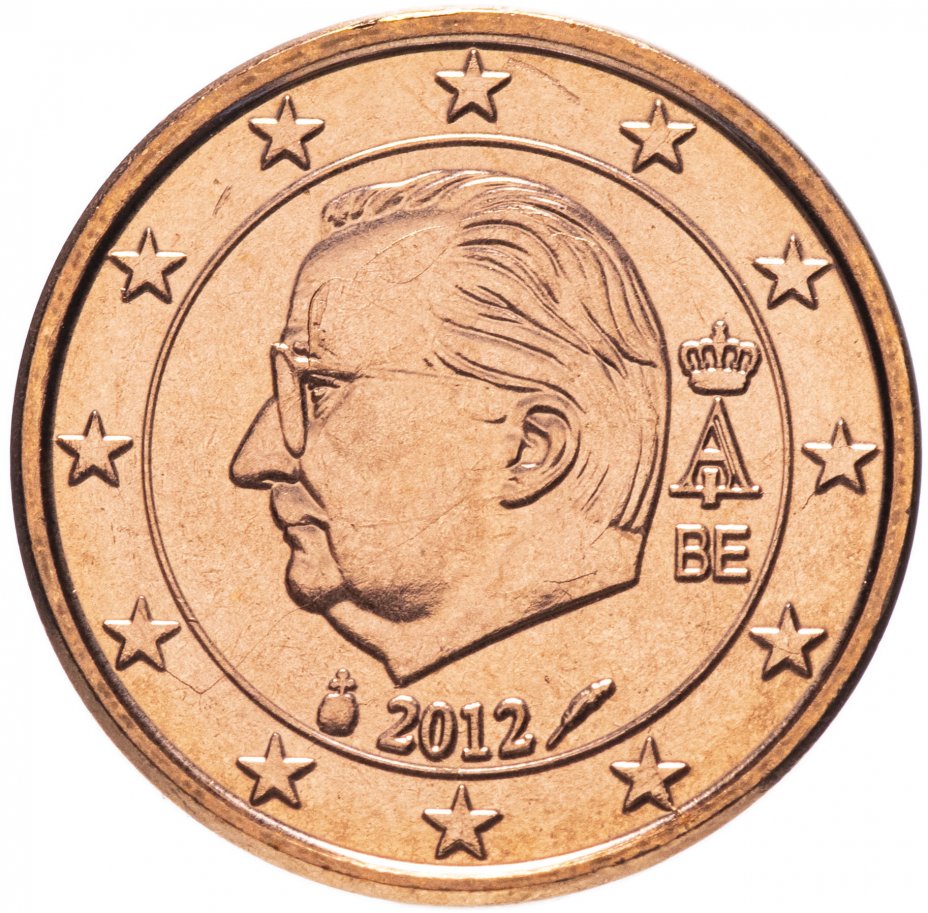 купить Бельгия 1 евро цент 2012
