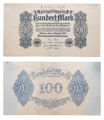 купить Германия 100 марок 1922